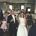 USA TX Dallas 1999MAR20 Wedding CHRISTNER Reception 013  OK Mike and Bek, time to check if you brushed your teeth. : 1999, Americas, Christner - Mike & Rebekah, Dallas, Date, Events, March, Month, North America, Places, Texas, USA, Wedding, Year